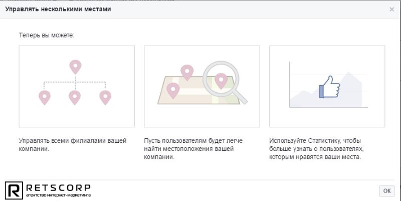 Управляем несколькими местами Управляем несколькими местами