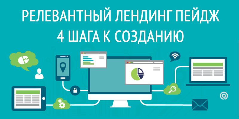Релевантный лендинг пейдж 4 шага к созданию