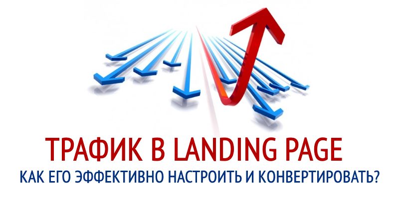 Трафик в landing page Трафик в landing page