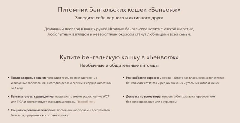Текст для главной страницы с заголовками Текст для главной страницы с заголовками