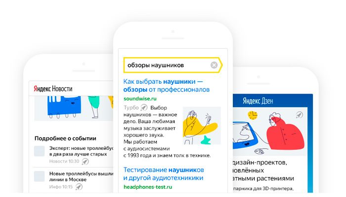 Внешний вид турбо-страницы Внешний вид турбо-страницы