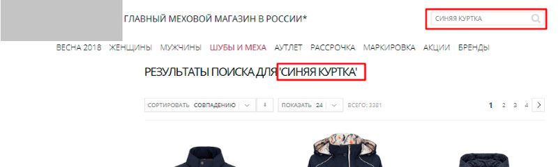 Пример сохранения введенного запроса Пример сохранения введенного запроса