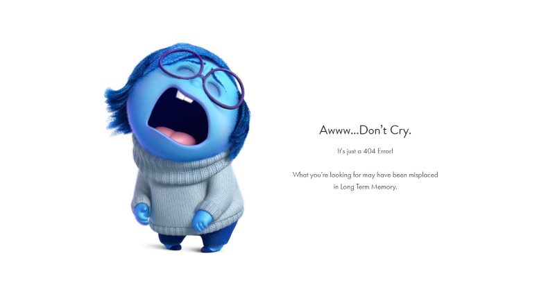 404 страница Pixar 404 страница Pixar