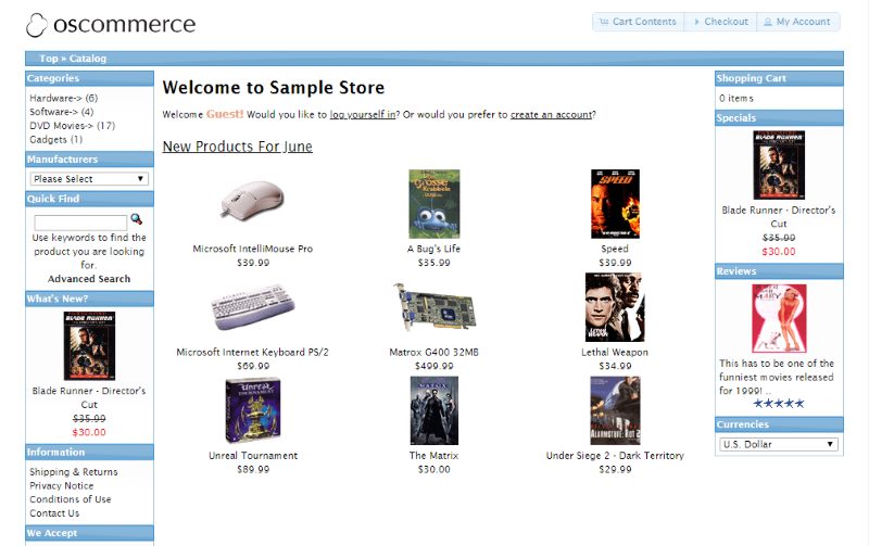 OsCommerce