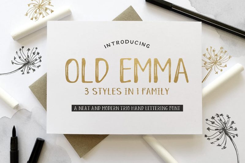 Шрифт Old Emma Шрифт Old Emma