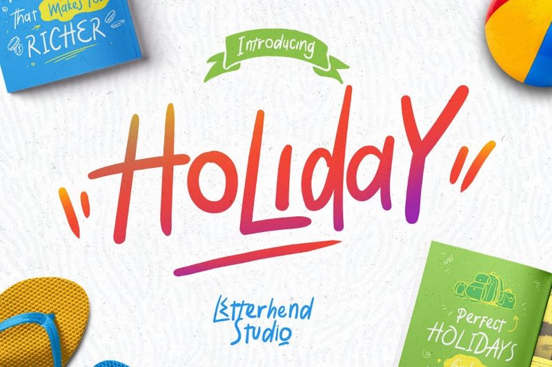 Шрифт Holiday Шрифт Holiday